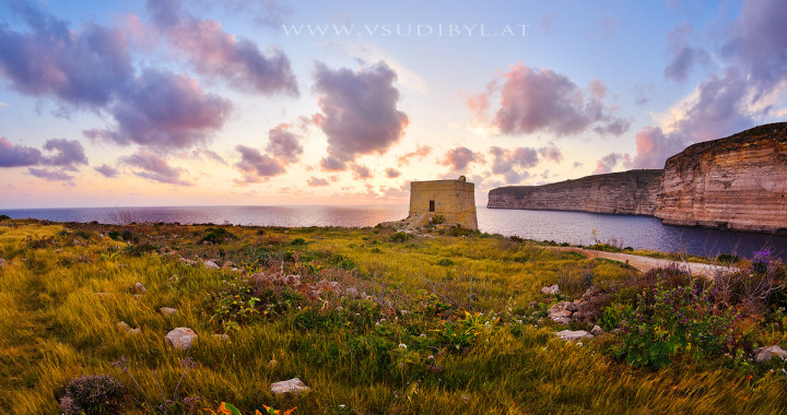Gozo-Sundown-Tower-web
