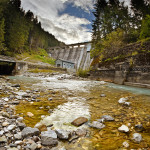 Staudamm in Auronzo